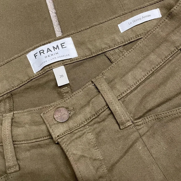 Frame Denim Le Skinny Armee Cargo jeans size 26 - Picture 5 of 11